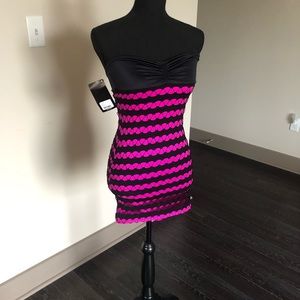 E Spiral Designs bodycon fitted dress XS